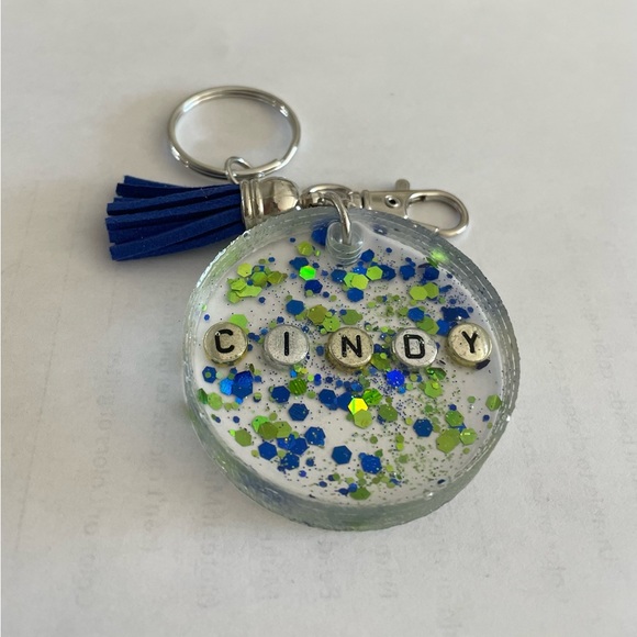 Custom Resin Keychain Or Ornament - Picture 4 of 5
